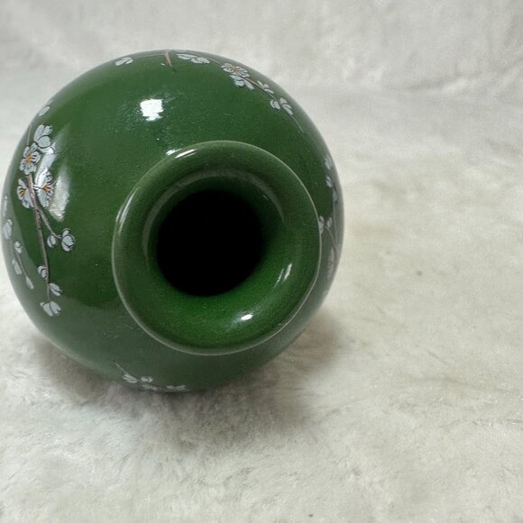 Franklin Mint Plum Blossom Mini Imperial Collection Dynasty Vase 1980 Japan - Picture 4 of 7